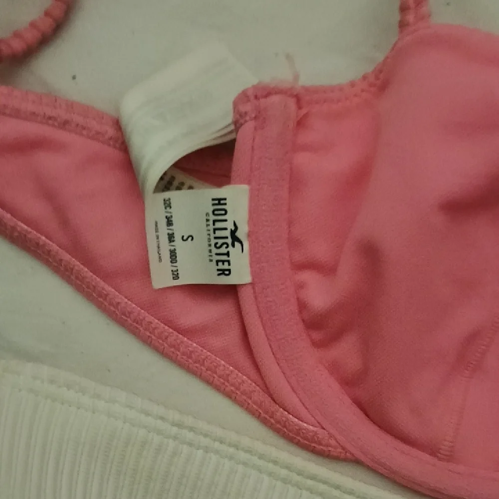 Pink and White Ribbed Bikini Set - Picture 5 of 5